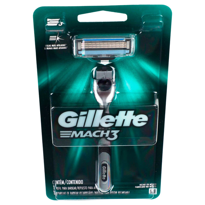 Rastrillo Gillette Mach 3 Con 1 - WeCare Pharma