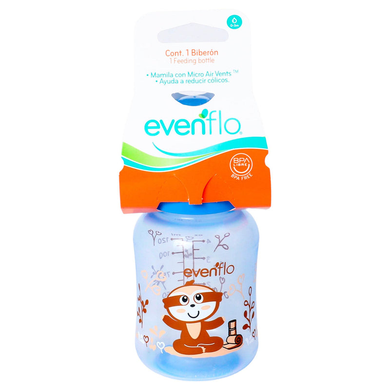 Biberon Colores 4Oz Evenflo - WeCare Pharma