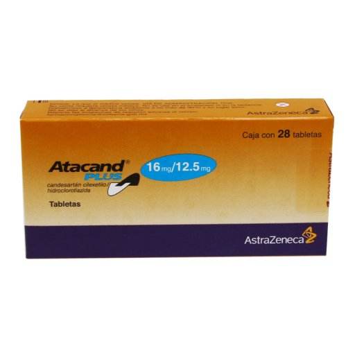 Atacand Plus 16Mg/12.5Mg Con 28 Tabletas (Candesartan/Hidroclorotiazida) - WeCare Pharma