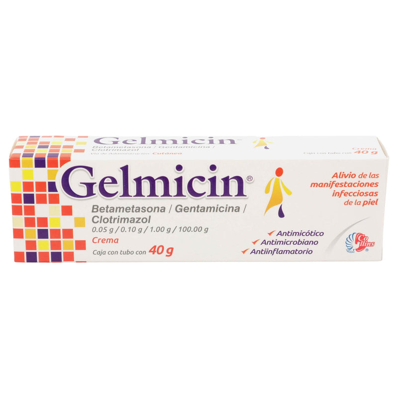Gelmicin/Clotrimazol) Crema 40G (Betametasona/Gentamicina) - WeCare Pharma