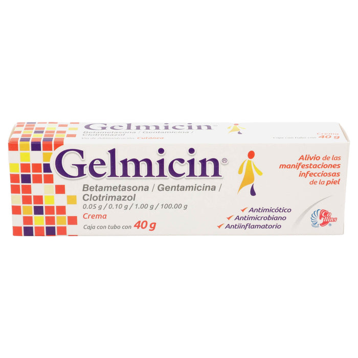 Gelmicin/Clotrimazol) Crema 40G (Betametasona/Gentamicina) - WeCare Pharma