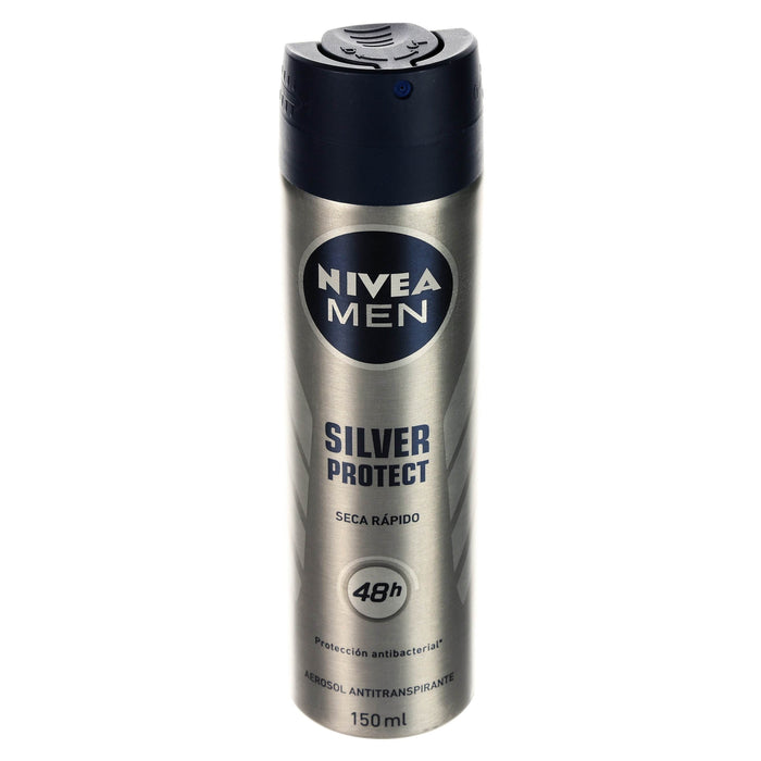 Desodorante Nivea Silver Protec Spray 150Ml - WeCare Pharma