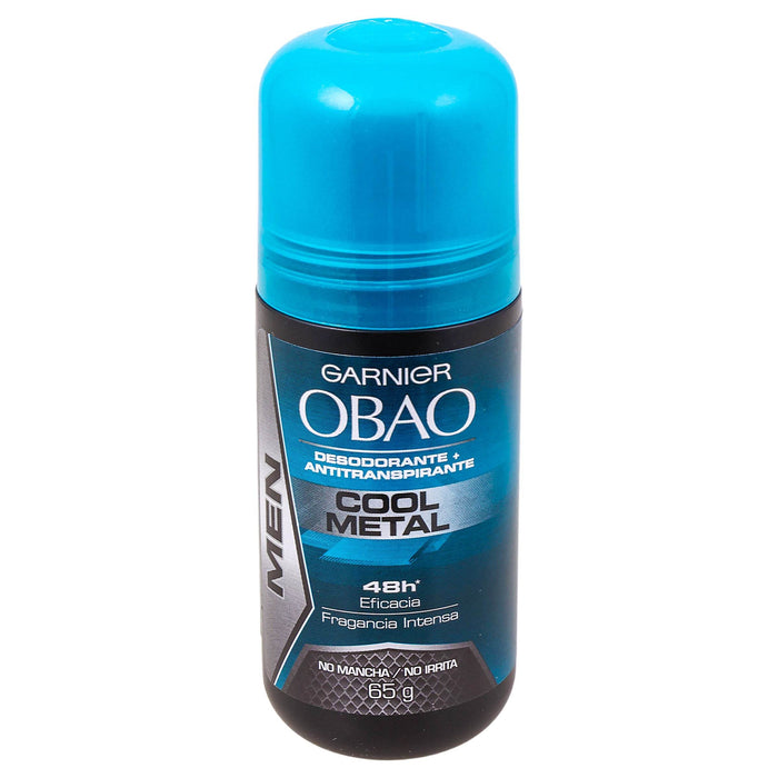 Desodorante Obao Cool Metal For Men Roll-On 65G - WeCare Pharma