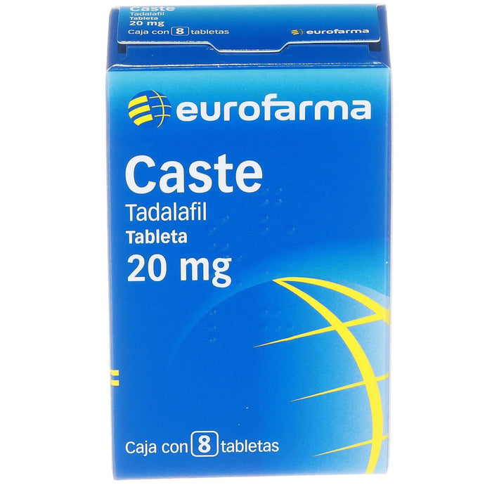 Caste (Tadalafil) Tabletas 20Mg Con 8 - WeCare Pharma