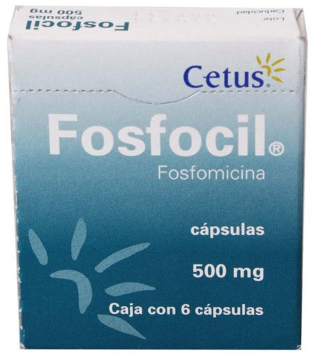 Fosfocil 500Mg Con 6 Capsulas (Fosfomicina) 3 - 7501314701759