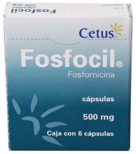 Fosfocil 500Mg Con 6 Capsulas (Fosfomicina) - WeCare Pharma