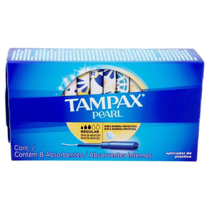 Tampones Tampax Pearl Regular Con 8 - WeCare Pharma