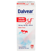Dalvear Sf Inf Jarabe 150Mg/80Mg/100Ml 200Ml Fresa (Dropropizina/Bromhexina) - WeCare Pharma