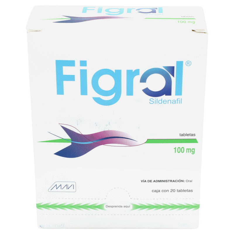 Figral 100Mg Con 20 Tabletas (Sildenafil) - WeCare Pharma