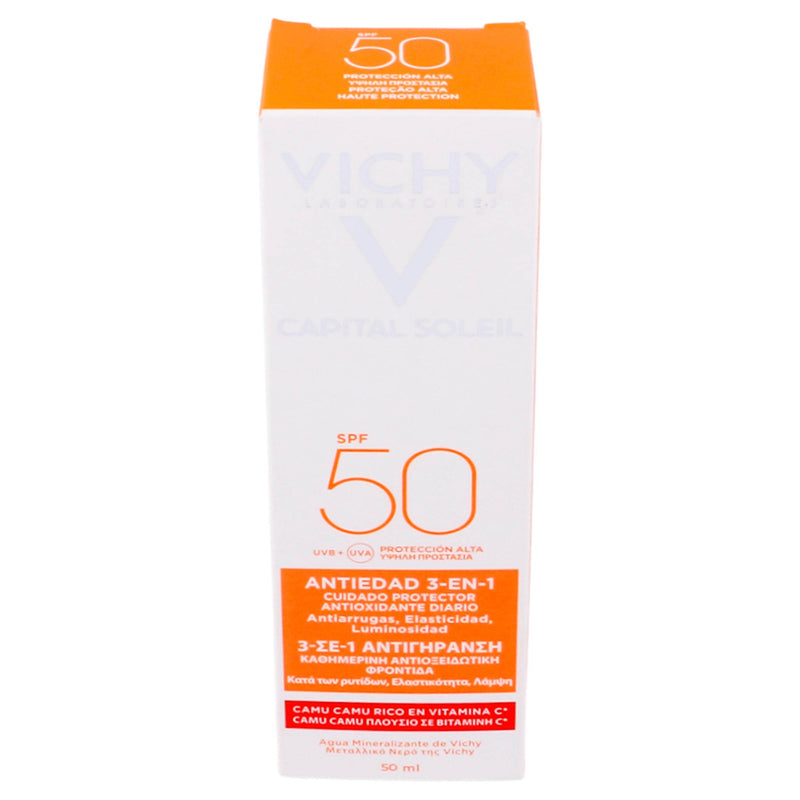 Vichy Capital Soleil Fps50 Antiedad 3En1 50Ml - WeCare Pharma
