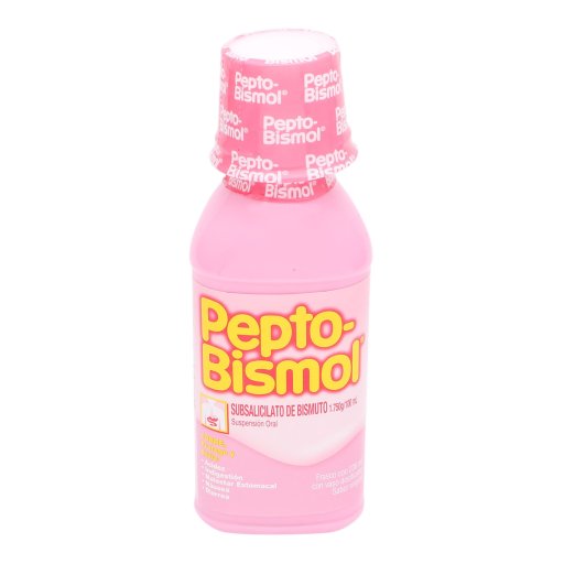 Pepto Bismol Suspensión 1.75G/100Ml 236Ml (Subsalicilato De Bismuto) 3 - 020800753050