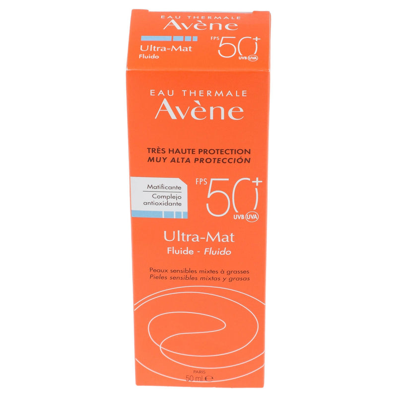 Avene Ultra Mat Fluido Sin Color Fps50 50Ml - WeCare Pharma