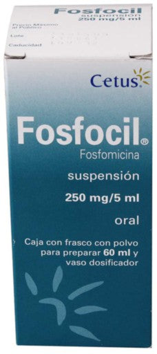 Fosfocil Suspensión 250Mg/5Ml 60Ml (Fosfomicina) 3 - 7501314701742