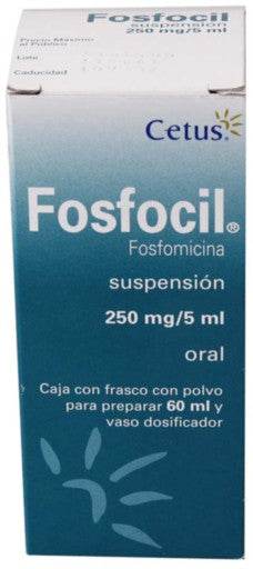 Fosfocil Suspensión 250Mg/5Ml 60Ml (Fosfomicina) - WeCare Pharma