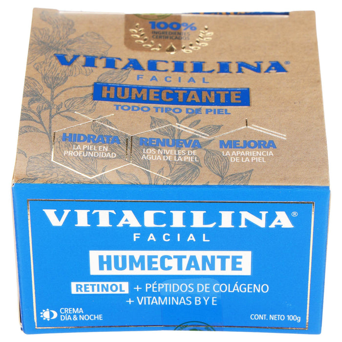 Crema Vitacilina Facial Humectante 100G - WeCare Pharma