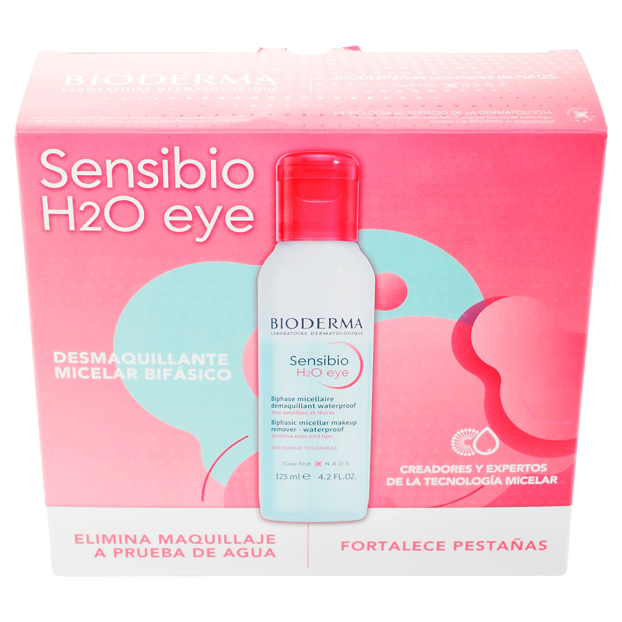 Bioderma Kit Sensibio H2O Eye Desmaquillante+ Mini Sensibio+Aquafluido Fps50 3 - 7506307513685