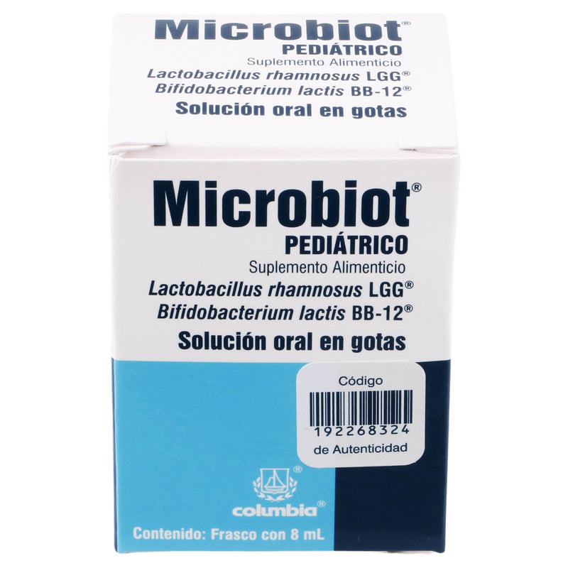Microbiot Pediatrico Gotas 8Ml (Suplemento Alimenticio) - WeCare Pharma