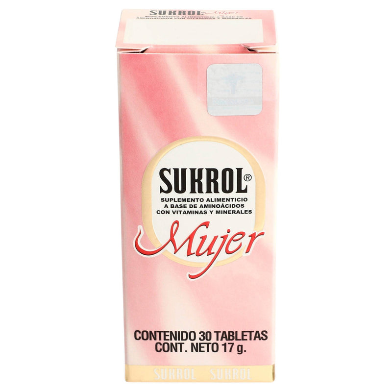Sukrol Mujer Con 30 Tabletas (Multivitaminas) - WeCare Pharma