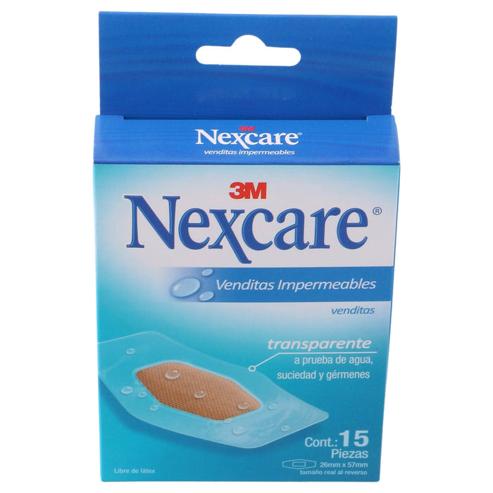 Venditas Adhesivas Impermeables Nexcare Con 15 - WeCare Pharma