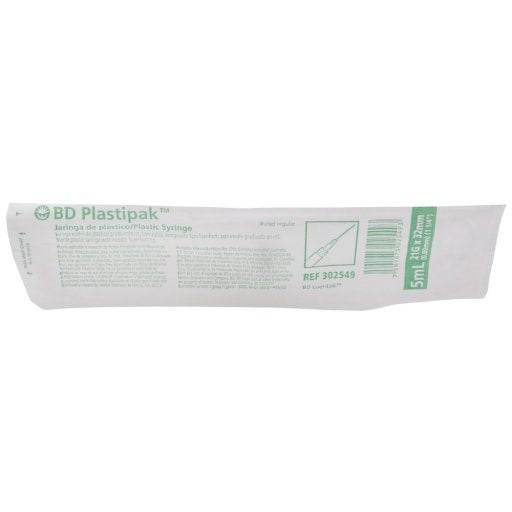 Jeringa 5Ml 21Gx32Mm Con 1 Pieza Plastipak - WeCare Pharma