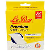 Gasa Estéril Leroy 10X10Cm Con 10 - WeCare Pharma
