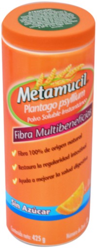 Metamucil Polvo 425G 72D Naranja (Plantago Psyllium) 3 - 7501001100001