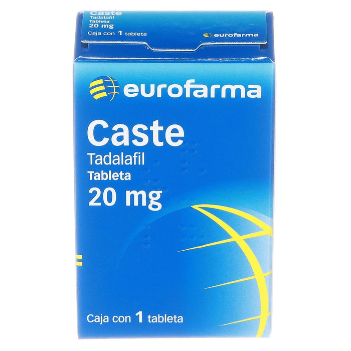 Caste (Tadalafil) Tabletas 20Mg Con 1 - WeCare Pharma