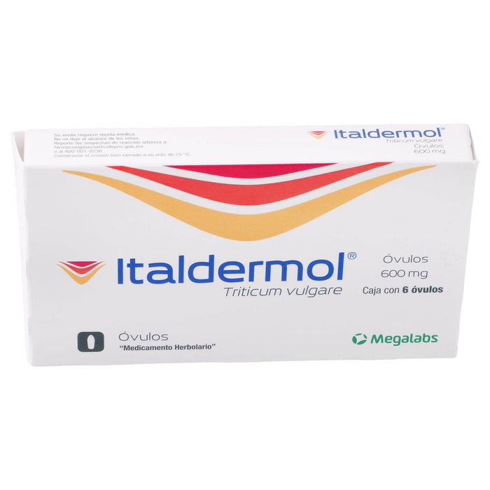 Italdermol Ovulos 600/40Mg Con 6 - WeCare Pharma