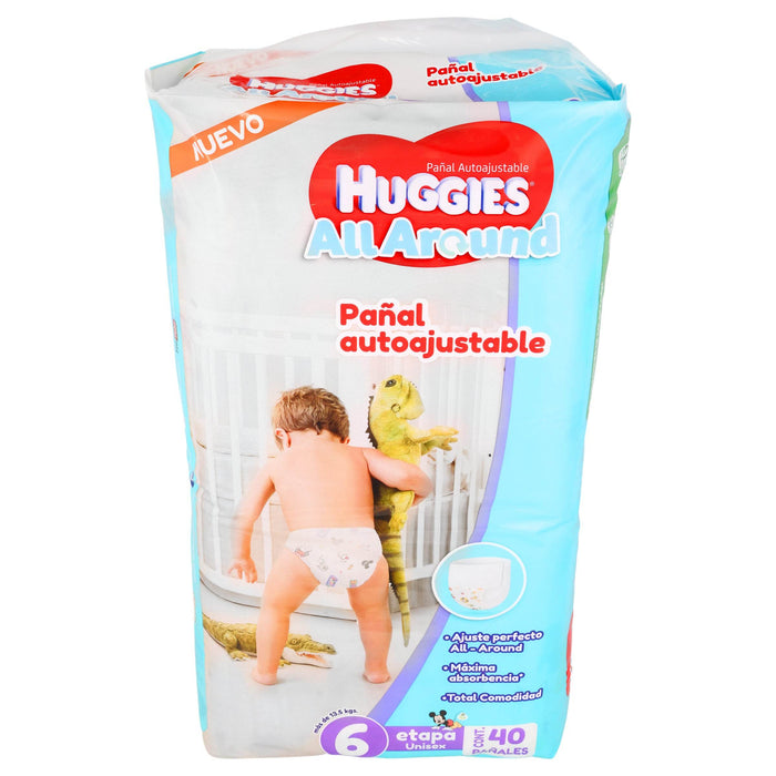 Huggies All-Around E6 Con 40 - WeCare Pharma