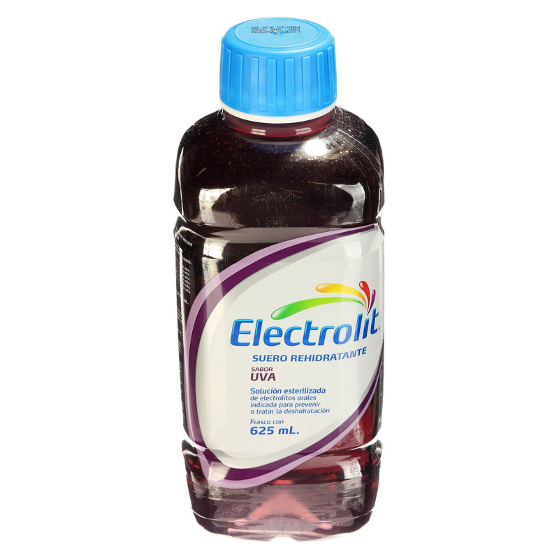 Electrolit Frasco 625Ml Uva (Electrolitos Orales) - WeCare Pharma