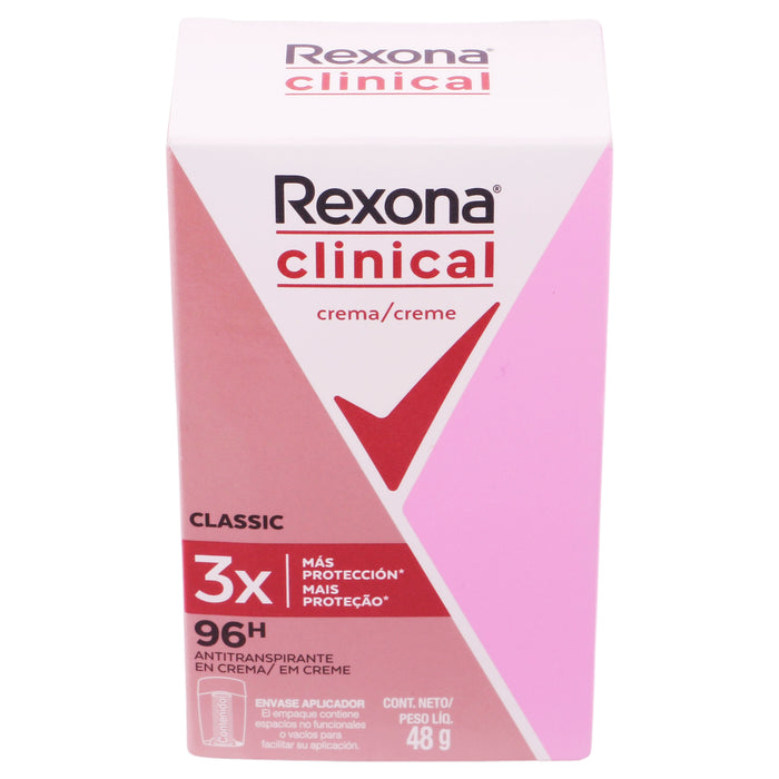 Desodorante Rexona Woman Clinical Crema Stick 48G 079400052926 3