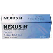 Nexus H 5Mg/12.5Mg Con 30 Tabletas (Amlodipino/Hidroclorotiazida) - WeCare Pharma