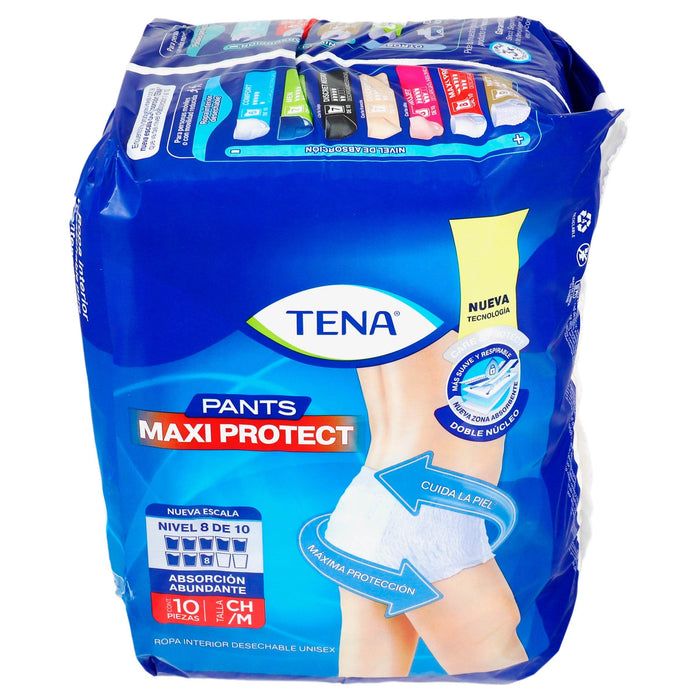 Pañal Tena Pants Calzon Mediano Con 10 - WeCare Pharma