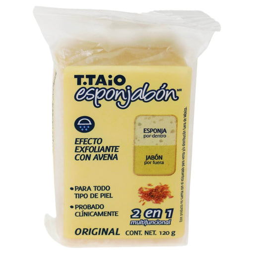 Esponjabon Exfoliante Avena 2En1 120G - WeCare Pharma