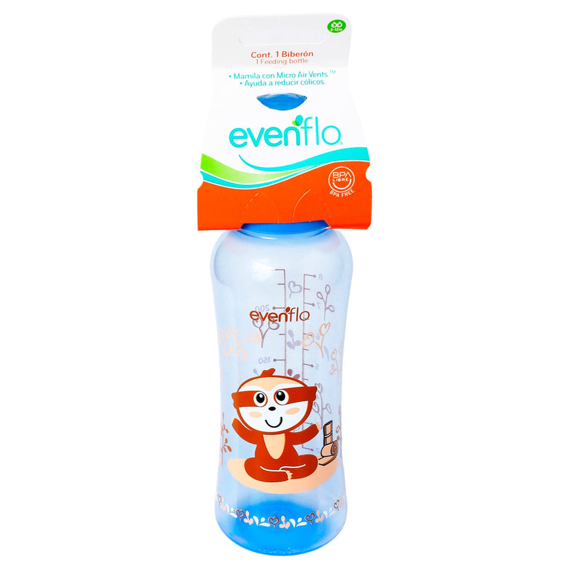 Biberon Colores 8Oz Evenflo - WeCare Pharma