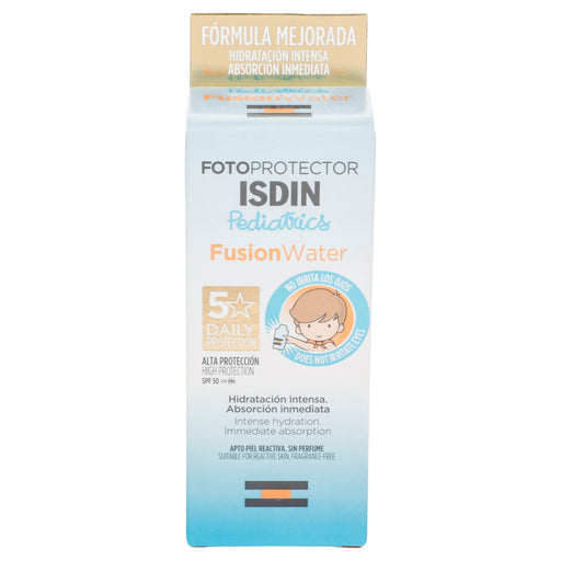 Isdin Pediatrics Fotoprotector Fusion Water Fps50 50Ml 2 - 8429420196377