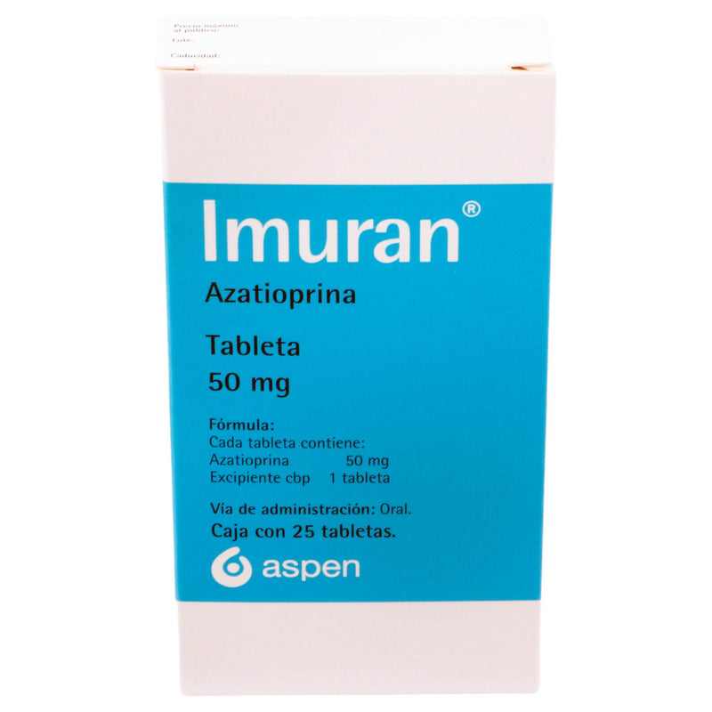 Imuran 50Mg Con 25 Tabletas (Azatioprina) - WeCare Pharma