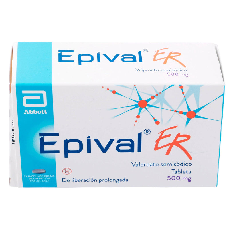 Epival Er 500Mg Con 60 Tabletas (Valproato Semisodico) - WeCare Pharma