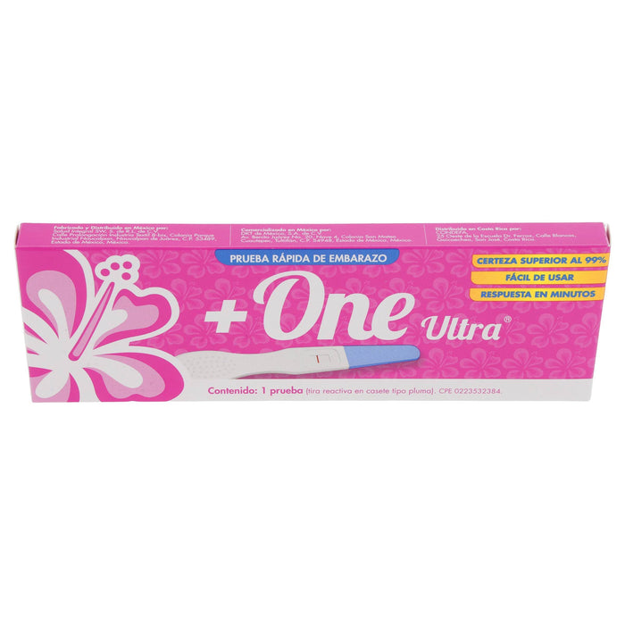 Condón Prudence + One Ultra Prueba De Embarazo - WeCare Pharma