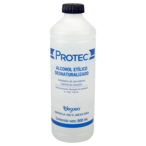 Alcohol Etí­lico Desnaturalizado Protec 500Ml - WeCare Pharma