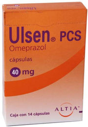 Ulsen Pcs 40Mg Con 14 Capsulas (Omeprazol) - WeCare Pharma