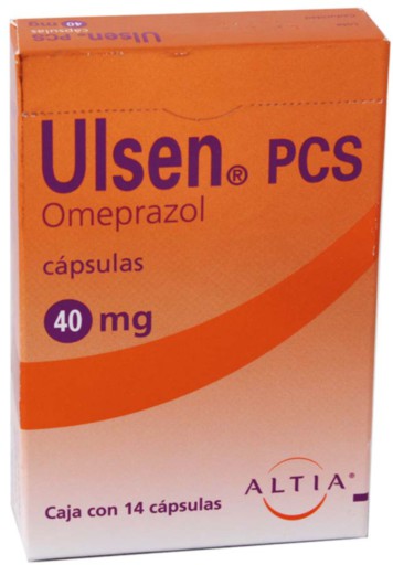 Ulsen Pcs 40Mg Con 14 Capsulas (Omeprazol) 3 - 7501314704828