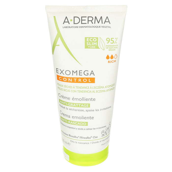 A-Derma Exomega Control Crema Emoliente 200Ml 3 - 3282770149678