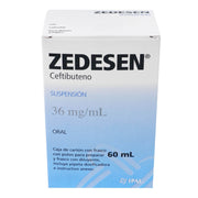 Zedesen Suspensión 36Mg/Ml 60Ml (Ceftibuteno) - WeCare Pharma