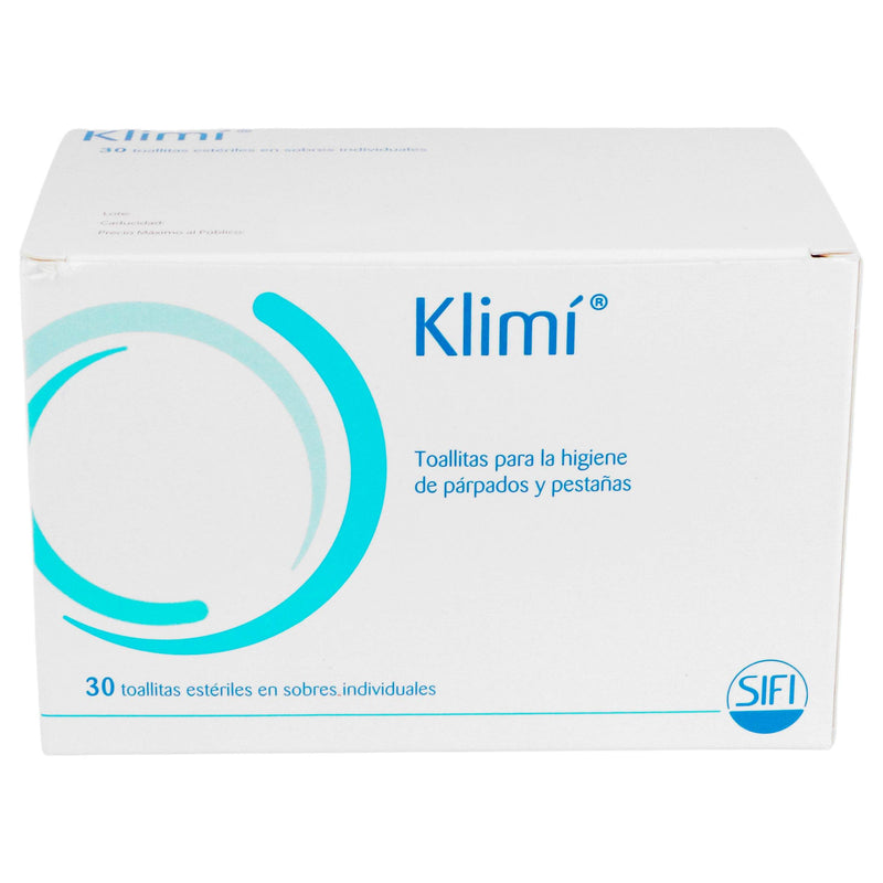 Klimi Toallas Esteriles Parpado-Pestaña Con 30 - WeCare Pharma