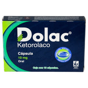 Dolac 10Mg Con 10 Capsulas (Ketorolaco) - WeCare Pharma