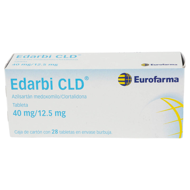 Edarbi Cld 40Mg/12.5Mg Con 28 Tabletas (Azilsartan Medoxomilo/Clortalidona) - WeCare Pharma