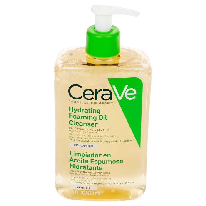 Cerave Limpiador Aceite Espumoso Hidratante 473Ml 3 - 3337875773447