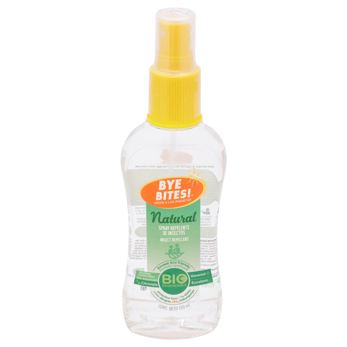 Repelente Bye Bites Natural Spray 130Ml - WeCare Pharma