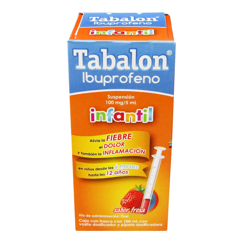 Tabalon Infantil (Ibuprofeno) Susp 100Mg/5Ml 100Ml - WeCare Pharma